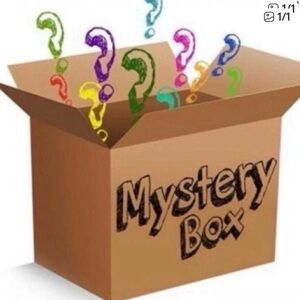 Mystery Box Graphic Tee - Colorful Question Mark Design
